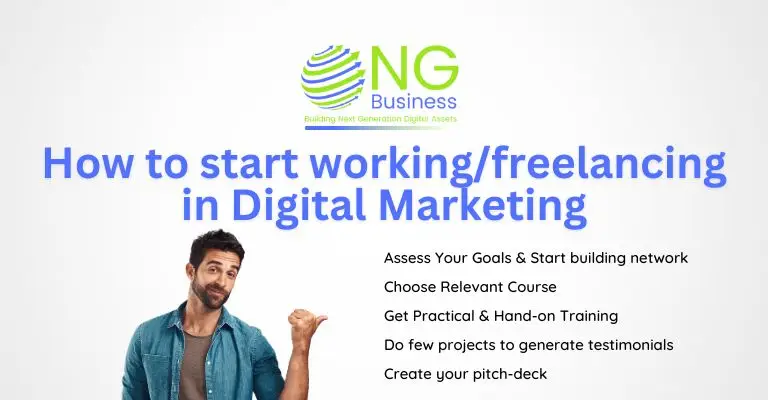 How to start working/freelancing in Digital Marketing